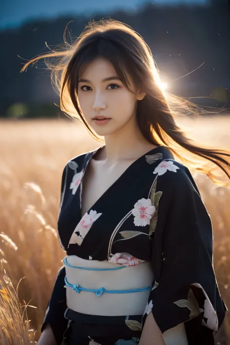 1 girl, (she is wearing a cute yukata:1.2), very beautiful japanese idol portraits, 
(raw photos, best quality), (realistic, rea...