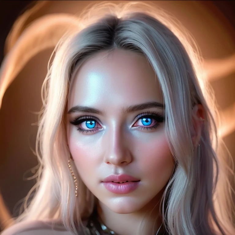 a angel celestial being con alas, highly detailed intricate features, glowing eyes, iridescent skin, flowing celestial hair, celestial patterns, ethereal and otherworldly, beautiful detailed face,8k, ultra-detailed, photorealistic, masterpiece, dynamic lighting, dramatic lighting, cinematic lighting, volumetric lighting, dramatic shadows, vibrant colors, cosmic, surreal, digital art, rayos, bastante iluminacion