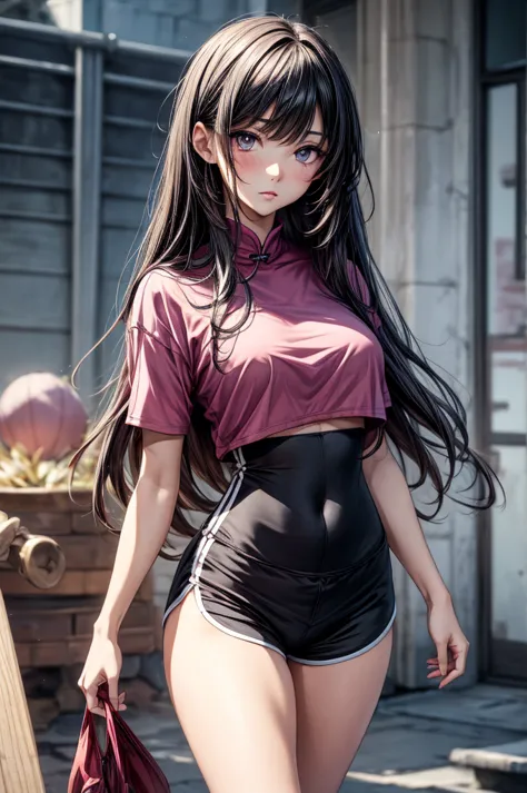 (sketch)), ((watercolor)), ((best quality)), ((masterpiece)), (detailed), 4k image, anime style, beautiful young girl, tanned wh...