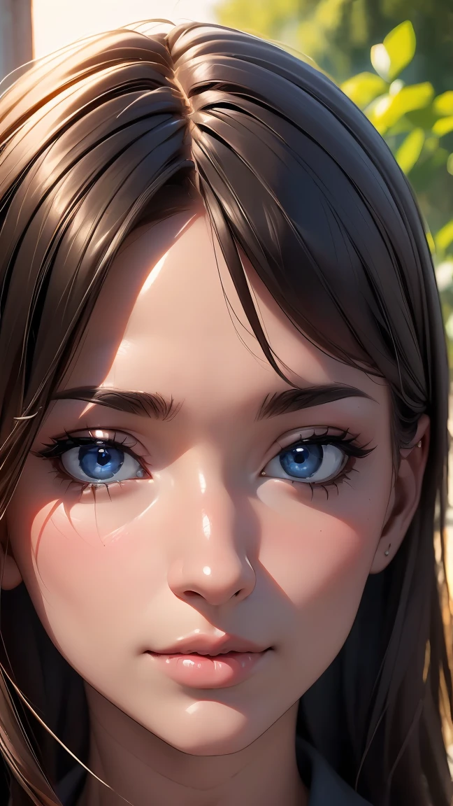 8K, Best Quality, Masterpiece, Ultra High Resolution, (Realism: 1.4), Original Photo, (Realistic Skin Texture: 1.3), (Film Grain: 1.3), (Selfie Angle), 1 Girl, Beautiful Eyes and Face Details, Masterpiece, Best Quality, Close-up, Upper Body, Looking at the Viewer