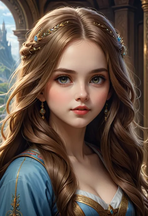 ((best)),((masterpiece)),(detailed),close-up characters,long hair,(fantasy art:1.3),cute girl,highly detailed face,(april render...