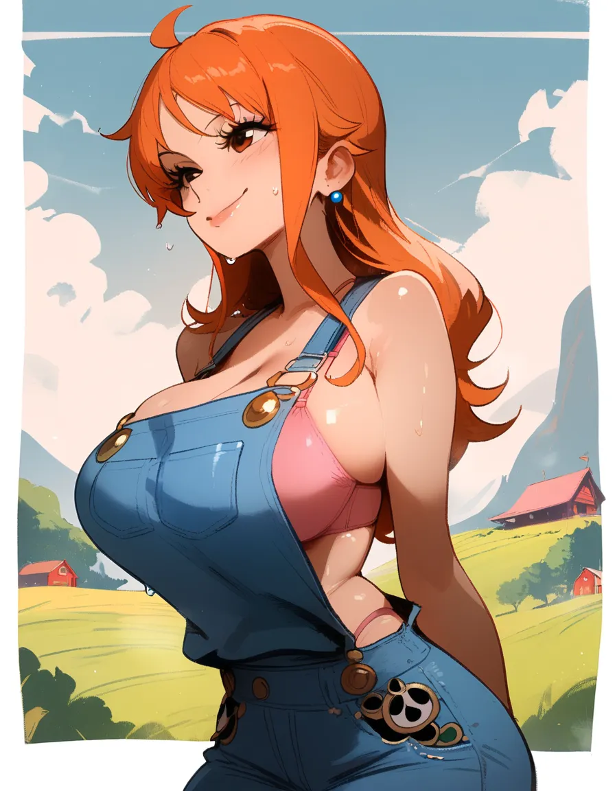 1girl, nami \(one piece\), one piece
\\\\\ masterpiece, best quality, newest, ///// nyantcha, khyle, cutesexyrobutts \\\\\ highr...