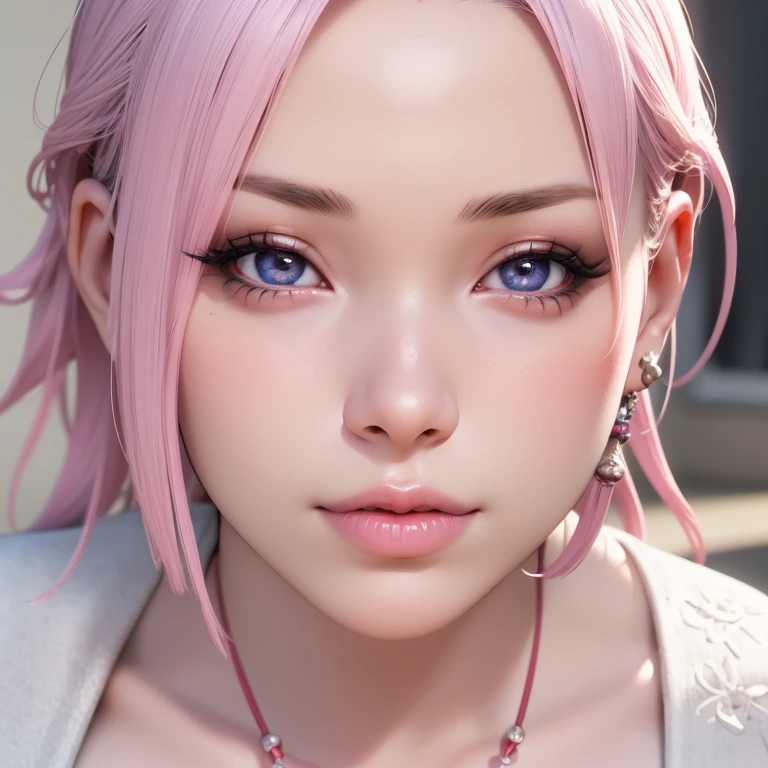 1girl, Sakura Haruno, adult anime character,short pink hair,smooth hair,traditional Boruto: Naruto Next Generation character outfit,medium bust,wide hips,wearing short white shorts,oriental style living room scene,(best quality,4k,8k,highres,masterpiece:1.2),ultra-detailed,(realistic,photorealistic,photo-realistic:1.37),beautiful detailed eyes,beautiful detailed lips,extremely detailed eyes and face,long eyelashes,intricate details,vibrant colors,dramatic lighting,soft ambient lighting