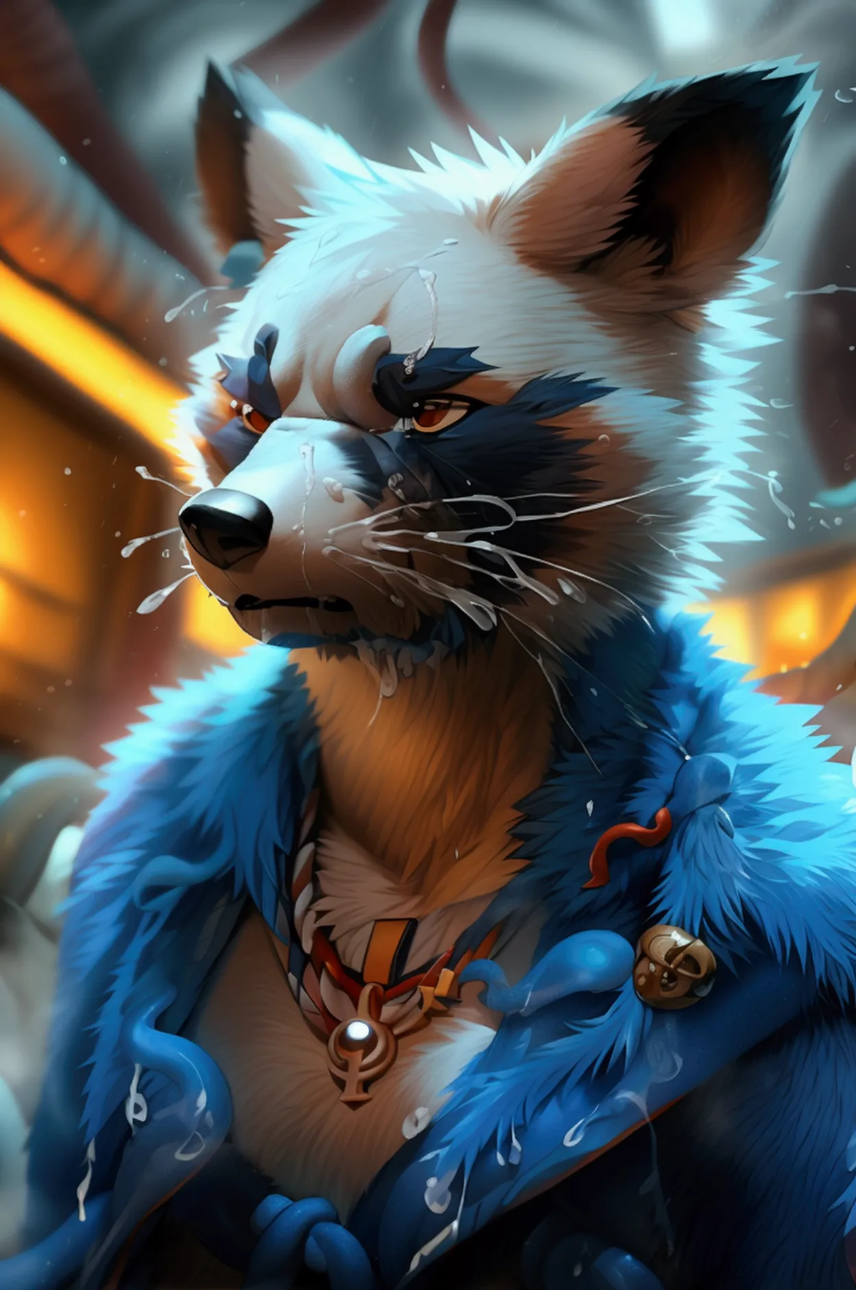 (by null-ghost,by raccoon21:0.5),(by zixiong:1.1),(by takemoto arashi),(kemono:1.2),solitaryfurry,shiquanjie,blue bear,male focu...