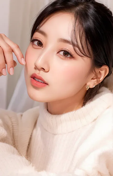 twjihyo, jihyoo, ((masterpiece, best quality)), intricate details, high quality, (photorealistic), (rich:1.4), ultra realistic 8...