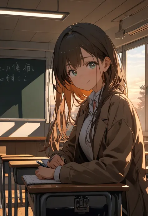 background,classroom,blackboard,evening