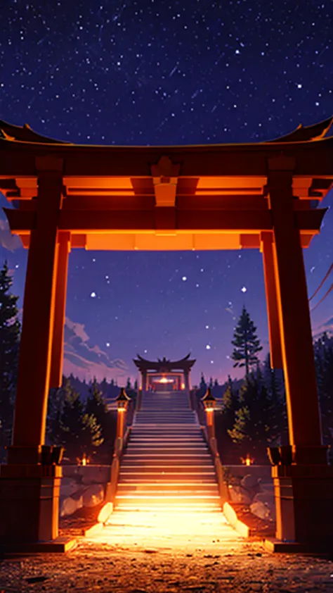 torii　night