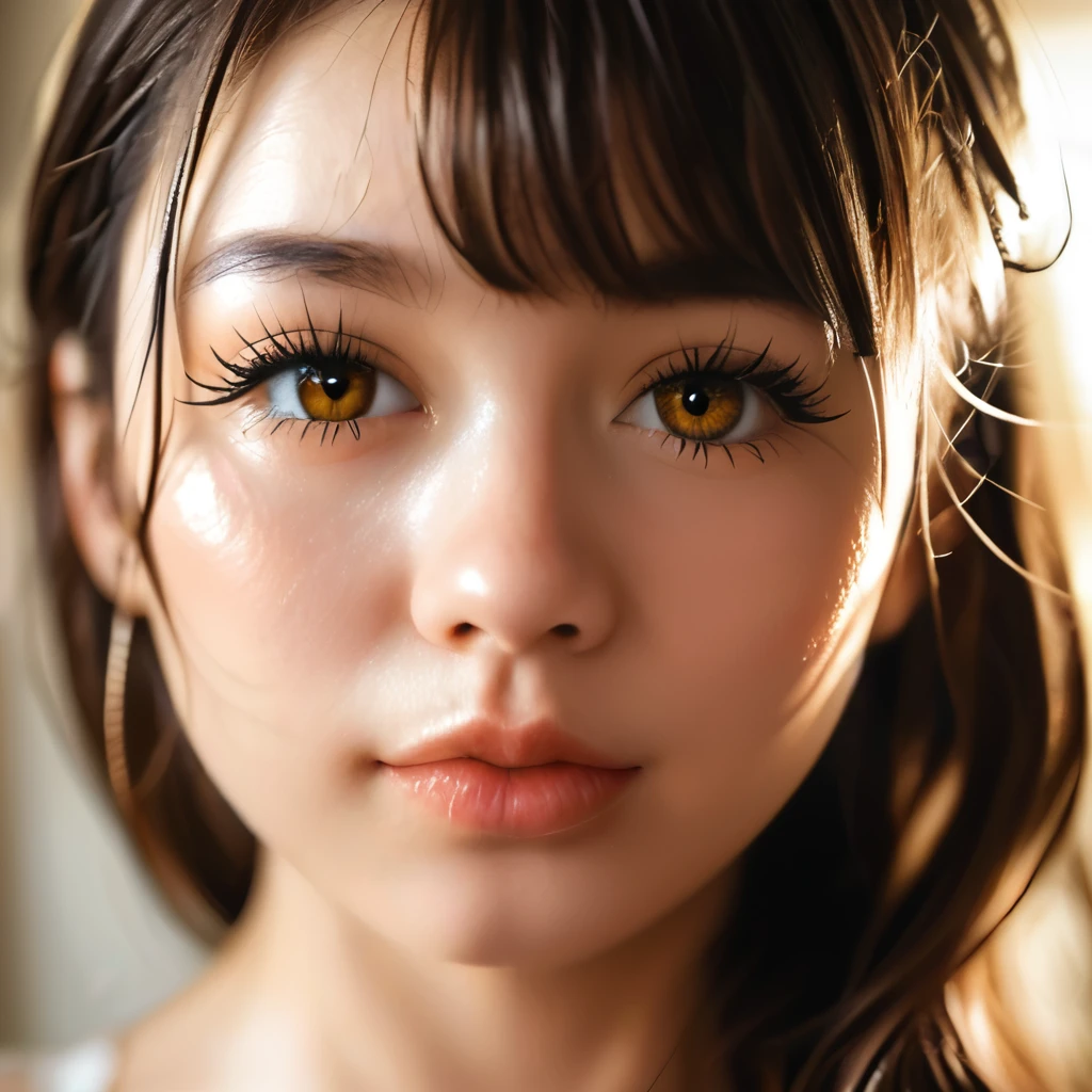 (highest quality),(masterpiece),(be familiar with),perfect face,extremely detailed eyes and face,beautiful detailed eyes,beautiful detailed lips,long eyelashes,delicate skin,soft lighting,warm colors,8K,photorealistic,intricate details,oil painting,cinematic lighting,dramatic lighting,chiaroscuro,portrait,realistic,hyper-realistic