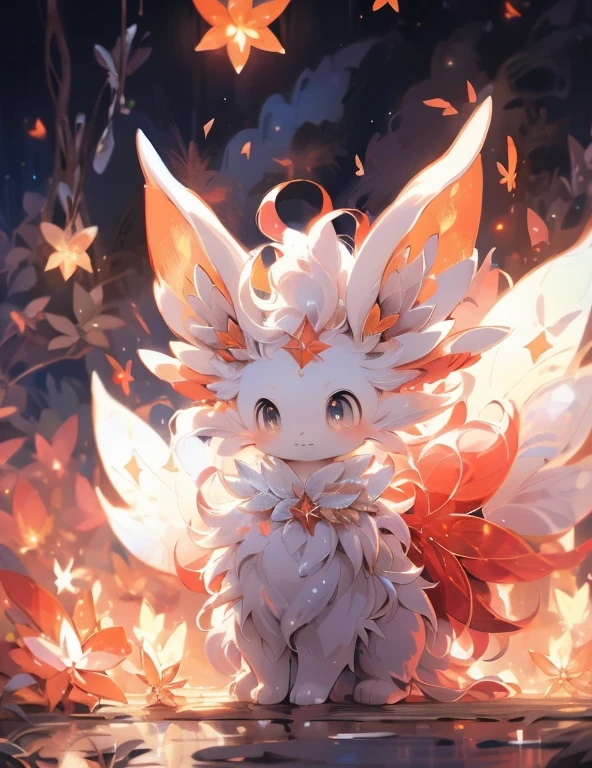 Fire Fairy,Simple background,fire background