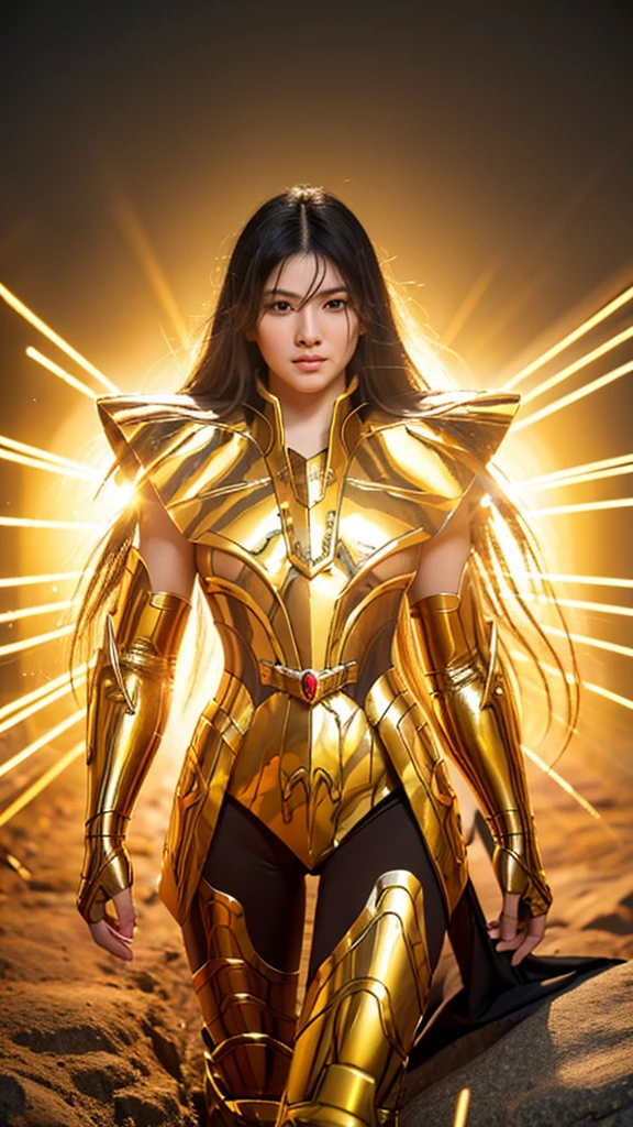 (((1 woman)))  a hyper realistic ultra detailed photograph of a pretty photorealistic Camus at agreek ruins background, tattered Libra gold half shiny metal armor, long black hair, yellow eyes, dynamic pose, detailed symmetric beautiful hazel eyes, full body, detailed gorgeous face, 30 megapixels, 4k, Canon EOS 5D Mark IV DSLR Camera, 85mm lens, sharp focus, intricately detailed, long exposure time, f/8, ISO 100, shutter speed 1/125, diffuse back lighting, fotografía premiada, facing camera, looking at the camera, monovisions, perfect contrast, high sharpness, facial symmetry, depth of field, fotografía ultra detallada, ray tracing, global illumination, TanvirTamim, seeds, ultra high definition, 8K, Unreal Engine 5, ultra sharp focus, fotografía premiada, Trends in Artstation, realista 8K, yellow okos, big breasts, exchange cloth for human skin, big ass, You show your legs, exchange pants for human skin