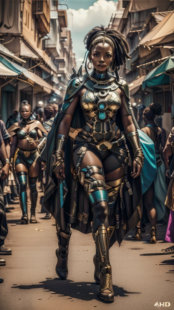 photorealistic, an African American group of women, superhero group, beautiful, spandex tights, cute pose for the camera, walking in carnival, (Best quality, 8k, 32k, Masterpiece, UHD), 32K wallpaper, carnival background, super hero costume, cape, thick body figure, chubby, showing excitement, joyful