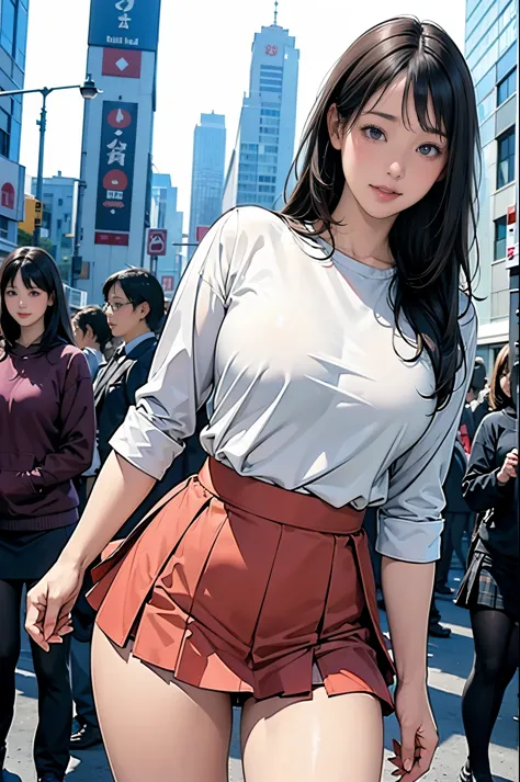 8k wallpaper, highest quality, very detailed, masterpiece, realistic, ((sharp focus:1.5)), 1 cute girl in japan, 20-year-old, ((...