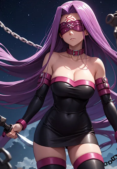 score_9, score_8_up, score_7_up, source_anime, medusarider, medusa rider, long hair, very long hair, purple hair, facial mark, f...