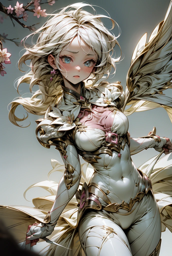 best quality:1.5), (ultra-detailed:1.5), (()), ((best quality)), (high resolution), (illustration), (an extremely delicate and beautiful), (ultra detailed beautiful face and eyes), 1girl, leaning forward sharp focus, ray tracing, 1girl, silky hair, multicolored hair, White hair(inner color Cherry blossom )、background(sakura tree, day light), eye color(White pink, high definition, inner eye sakura),volumetric lightning, Feet, chest emphasis, Toes, Full body painting、Abdominal muscles、Exposed belly、Hip emphasis、Groin、shin、Lift your butt、Abdominal muscles強調、looking_all(score_9:1.2), (score_8_up:1.2), (score_7_up:1.2),Alone,Perfect anatomy,(one cute girl:1.3),(line art:1.3),(Soft atmosphere:1.3),perfect anatomy,(A soft anime-style image capturing a delicate and ephemeral atmosphere),Enhance the anime screencap by adding a watercolor background, further elevating the dreamy and ethereal aesthetic. This scene, now rendered in 16k wallpaper resolution, merges the delicate beauty of the girl with pale skin and white hair with a soft, lush watercolor landscape. The big, intricately designed dress and her captivating eyes are set against a backdrop that mimics the fluid, blending colors of a watercolor painting, adding a layer of artistic depth and emotion. The perspective from above at a dutch angle, combined with the watercolor effect, creates a composition that feels like a floating, dream-like world, glowing aura around her are now part of a canvas that blends reality with imagination, inviting the viewer to step into a tranquil world of soft hues and poetic beauty, all encapsulated within a serene, watercolor dream,break,(best quality:1.3),(best masterpiece:1.3),(very aesthetic:1.2),(absurdres:1.2),newest,(intricate details:1.2),ai-generated,absurdres extremely detailed CG,depth of field,dynamic angle,dynamic pose