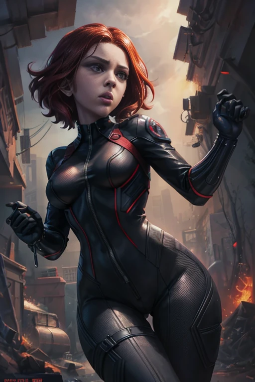 a cartoon drawing of a woman in a black widow suit, black widow, cartoon art style, in cartoon style, cartoon art, scarlett johansson black widow, charicature, rossdraws 1. 0, cartoon artstyle, scarlett hooft, artgerm style, epic portrait illustration, rossdraws 2. 5, by Eddie Mendoza, cartoon style illustration