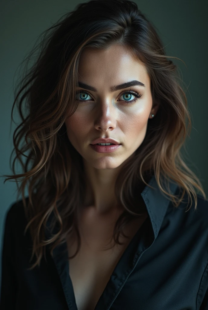 Estela was beautiful. Her blue eyes deep as ocean held many pains, but that didn’t glisten in her eyes as much as one thing did, Power. Her light shaded brown hair fell below her shoulders in a wavy posture. Her jawline looked like it always stayed clenched even if it wasn’t, enough for a diamond to cut. 