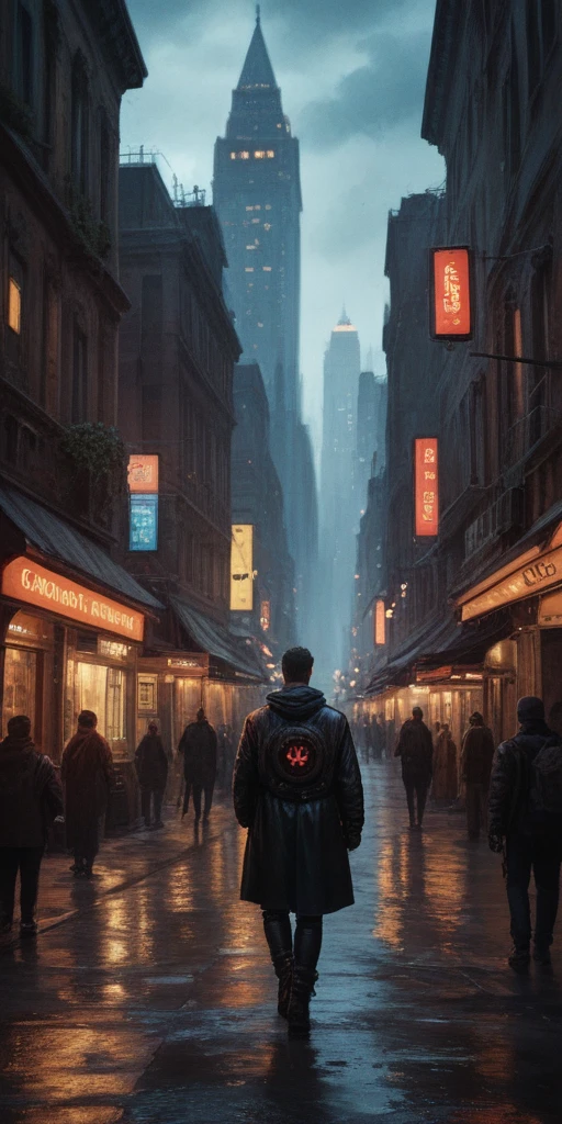 score_9, score_8_up, score_7_up, a Gotham city ,illustration, dark and moody lighting, digital art, oil painting, fantasy, 8 k, trending on artstation, detailed