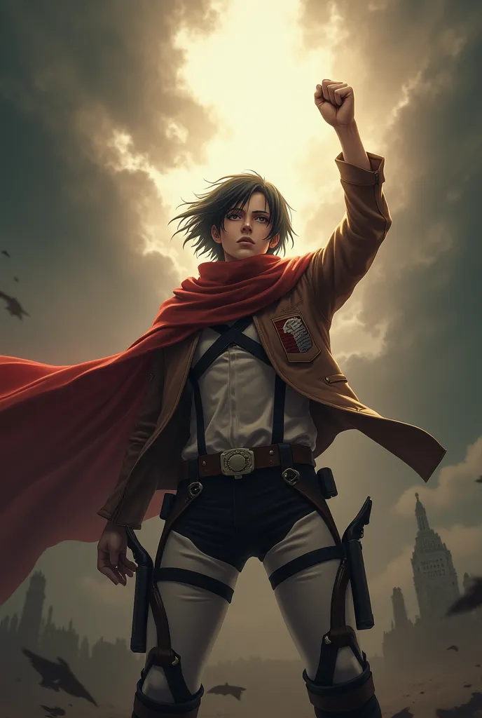 Eren yaegar freedom pose
