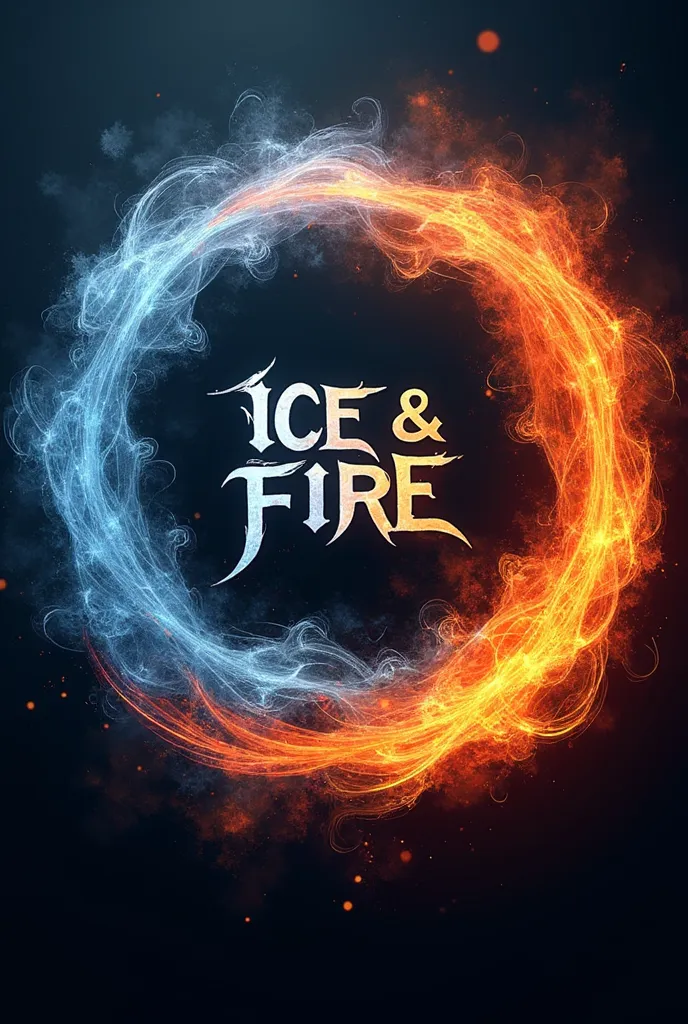 
                 Single word quote ice and fire text spiral into a circle logo flame high dynamic plus transparent ice light blue water white with a bit of green gradient spiral into a circle high dynamic with thick smoke background dark art style (Rich color gradation) Perfect gongbi ink composition, A masterpiece of exquisite detail


                       ( Perfectly Correct Anatomy ) Single word quote ice and fire text art font flat vector logo pattern design， Premium content is very detailed、 Dynamic angles intricate details, Masterpiece Expo. lifelike