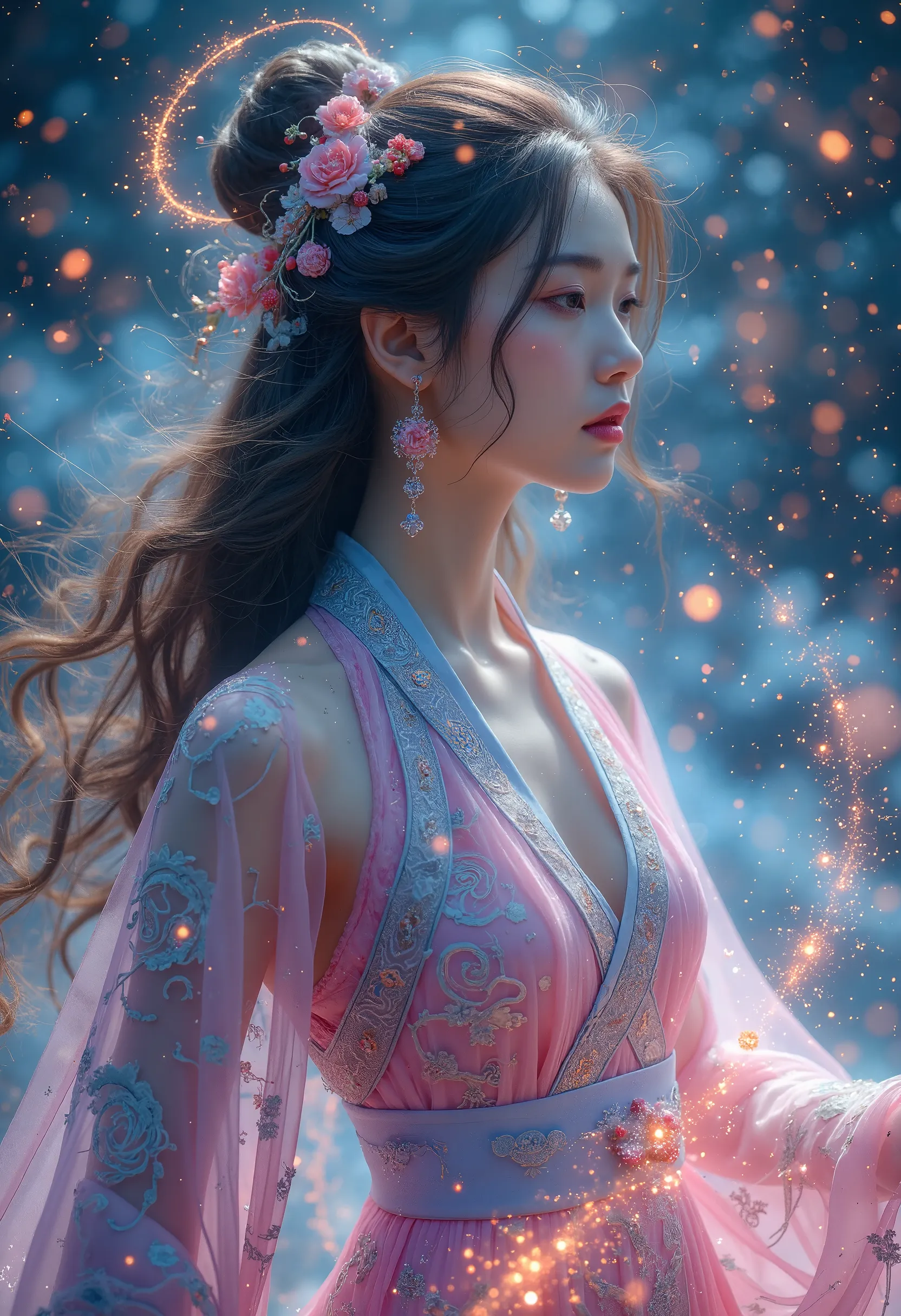 1 girl,hanfu,realistic,
masterpiece,high quality,8,000,detailed,detailed face and skin,high resolution,perfect anatomy,physics-b...