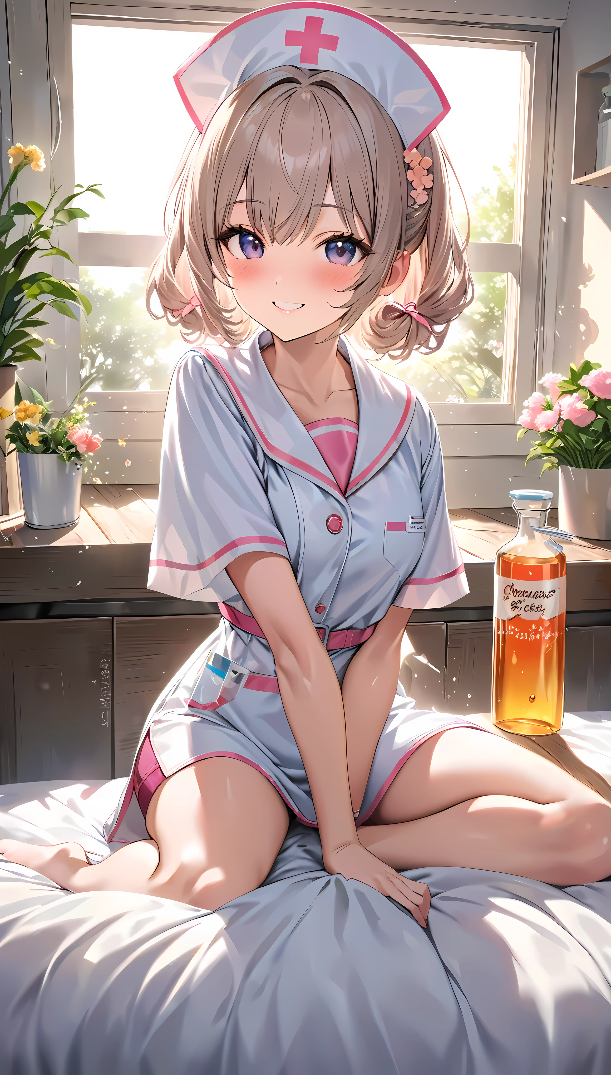 Ultra-realism, Cute nurse girl, alone, Active and spirited, Cute smile, あなたの体調をとても心配していまVinegar, Good morning to the viewers～Vinegar, あなたに接近Vinegarる顔, A refreshing morning that makes me feel excited, 