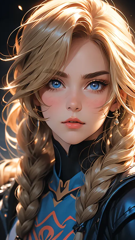 ((masterpiece)), envision a 8k, highres, cinematic, extremely beautiful semi realistic close up portrait of a beautiful mature l...