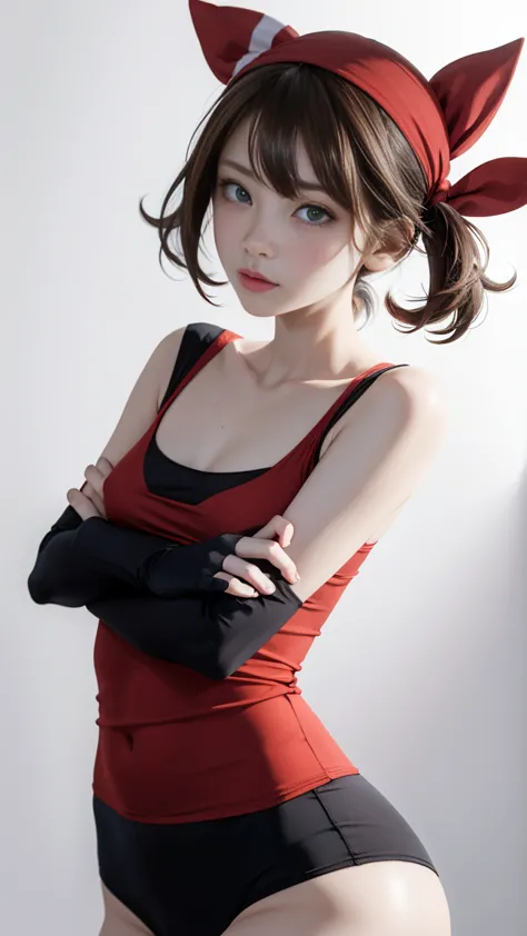 super beautiful shining eyes、(((realisitic)))a picture, ​masterpiece, top-quality, 1girl in, a slender waist, top-quality, pale-...