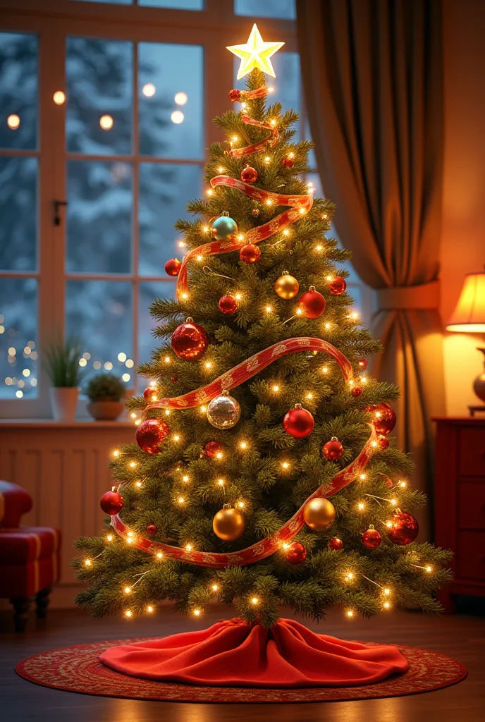 Christmas themed images, Christmas, Christmas tree, Christmas lights