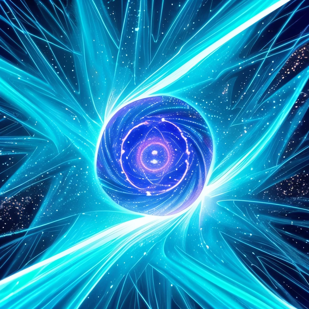 a close up of a blue and white spiral with a light in the middle, fractals!! water, in the astral plane ) ) ), volumetric light from above, magic portal in the sky, swirling water cosmos, spiral heavens, in the middle of the ocean!!!!!, looking up onto the sky, open portal to another dimension, looking up into the sky