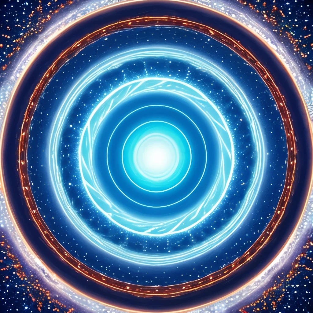 a close up of a blue and white spiral with a light in the middle, fractals!! water, in the astral plane ) ) ), volumetric light from above, magic portal in the sky, swirling water cosmos, spiral heavens, in the middle of the ocean!!!!!, looking up onto the sky, open portal to another dimension, looking up into the sky