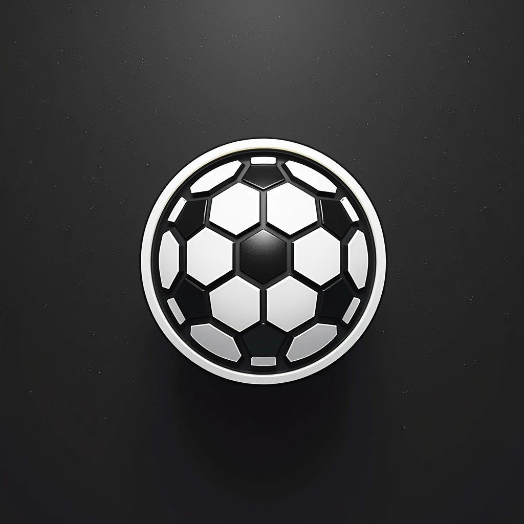 I want the black background with the design of a white ball 