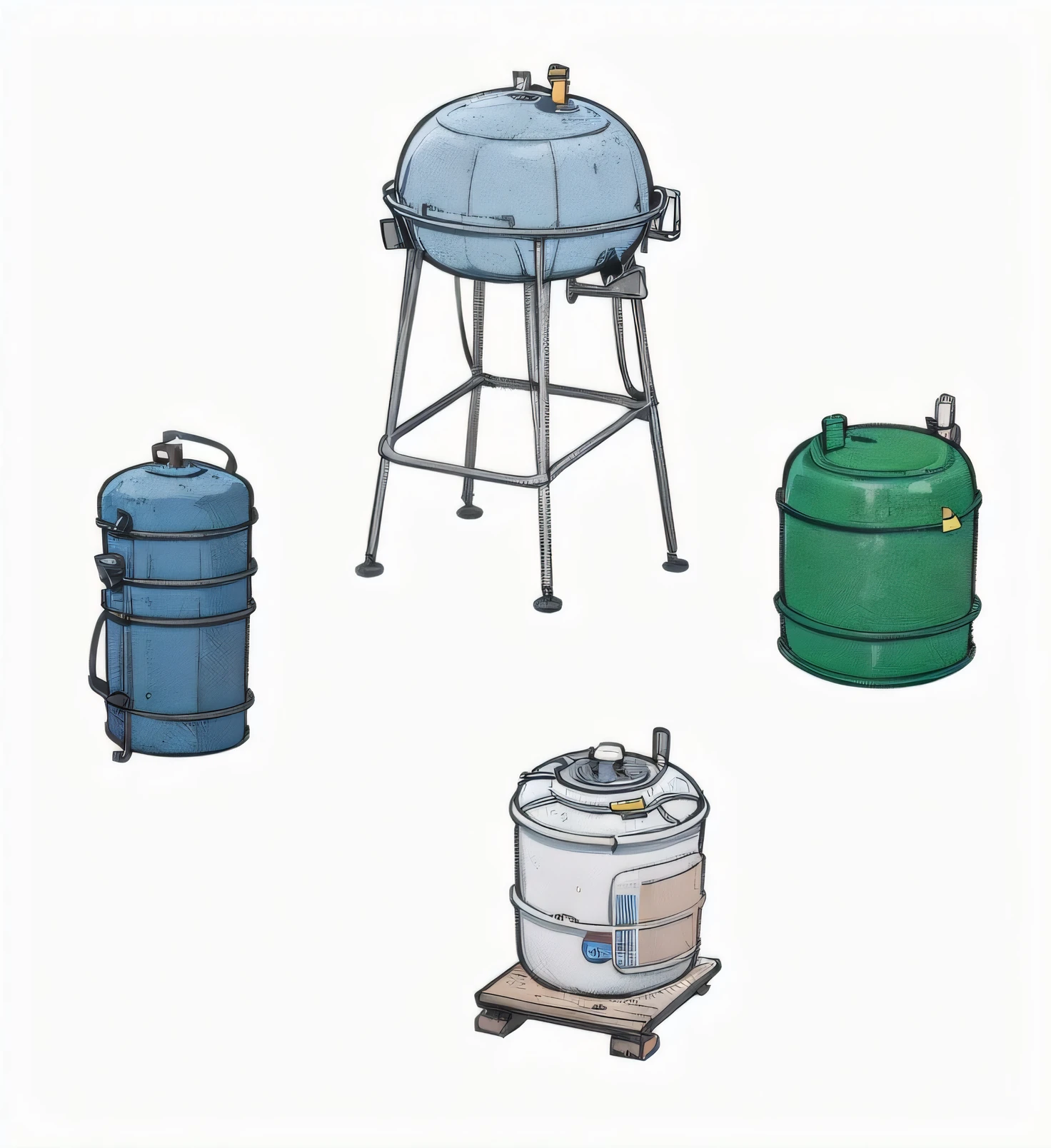 Water storage bucket ， water storage tank