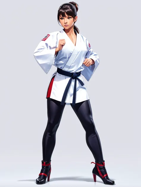 high resolution ,woman,karate,sexy