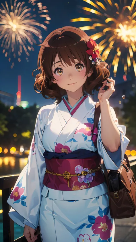 (最high image quality, 8k, high image quality, high detail,masterpiece:1.2)、kumiko oumae,eye light、 face light 、  sparkling eyes、...