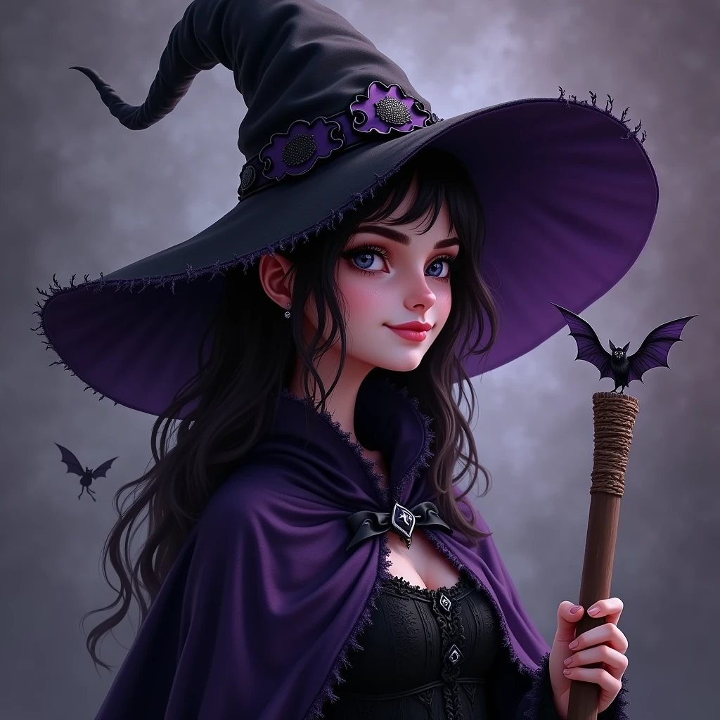 
avatar create GothicWitch --color black,purple --hat witch --cloak torn --accessory broomstick,bat
