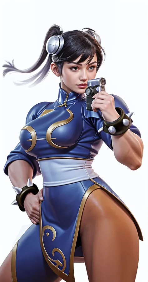 full body portrait of kristin kreuk as chun li - SeaArt Al - Free Al Art  Generator