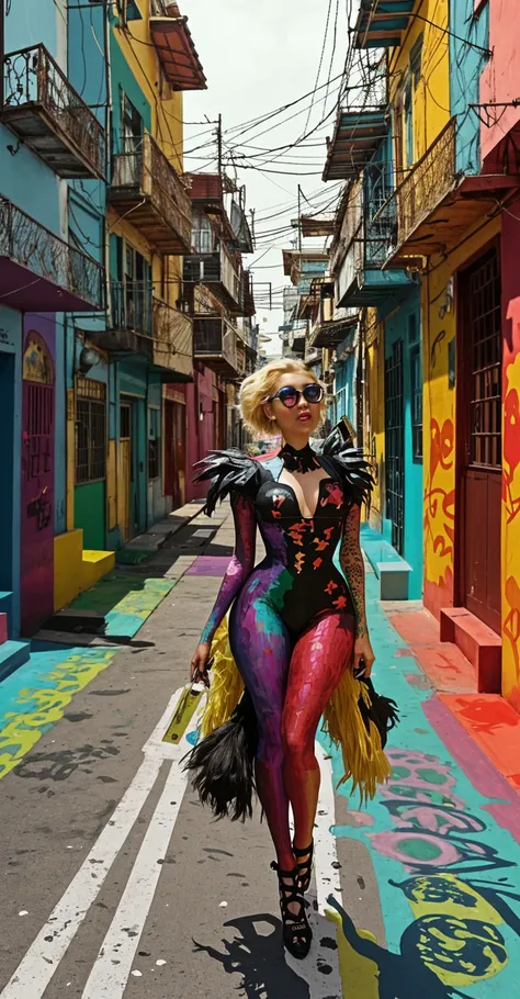 lady gaga in brazil - SeaArt Al - Free Al Art Generator