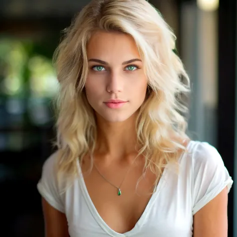 blond-woman-with-blue-eyes-and-a-white-shirt-posing-for-a-picture