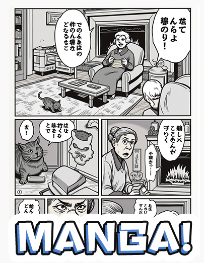 一言またはフレーズだけで漫画を生成