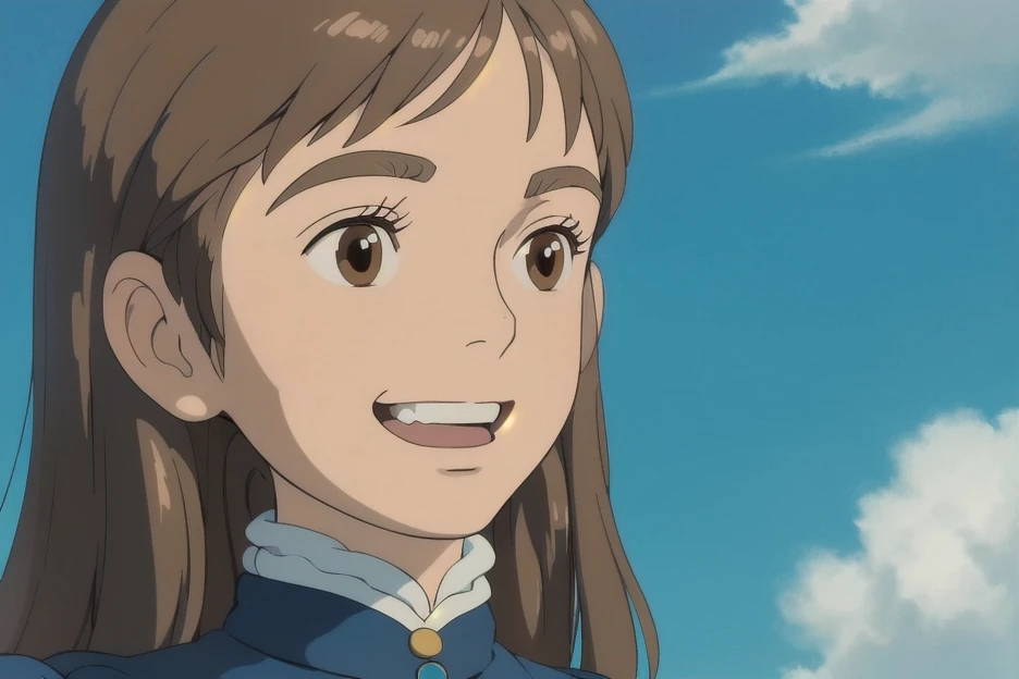 To create simple Ghibli-style Avatars. The image to be uploaded is a reference for the size of the generated image. Maximum tested dimension 1920x1080 for wallpaper. Just select the image with the size you want in your generation or use any of the sample images as a base.<br><br>Take care of the description of the prompt, nothing exaggerated and keep it very simple.<br><br>Lora: Studio Ghibli Style - Howls Moving Castle - Sophie Hatter