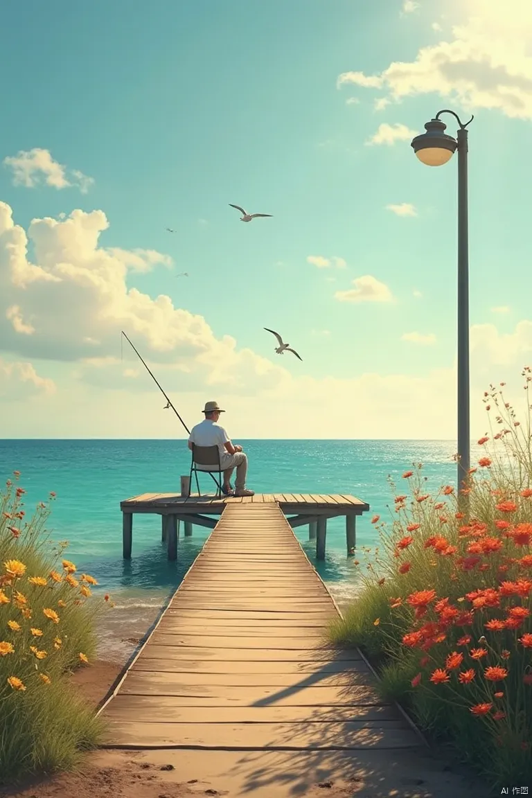 Summer Pier/夏日码头/夏の桟橋