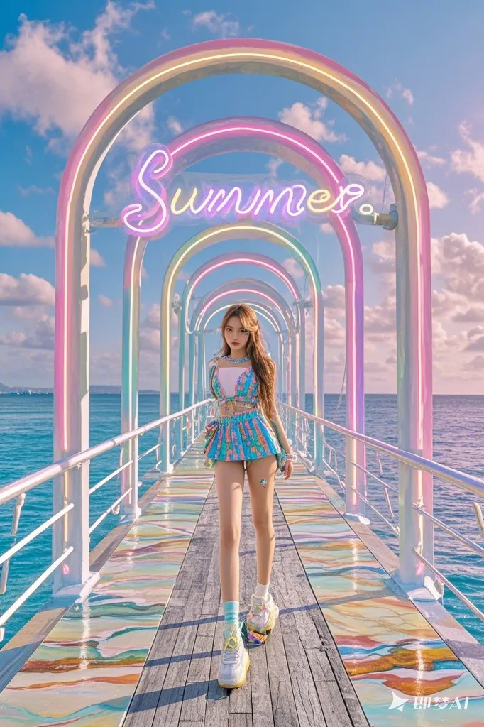 Summer Pier/夏日码头/夏の桟橋