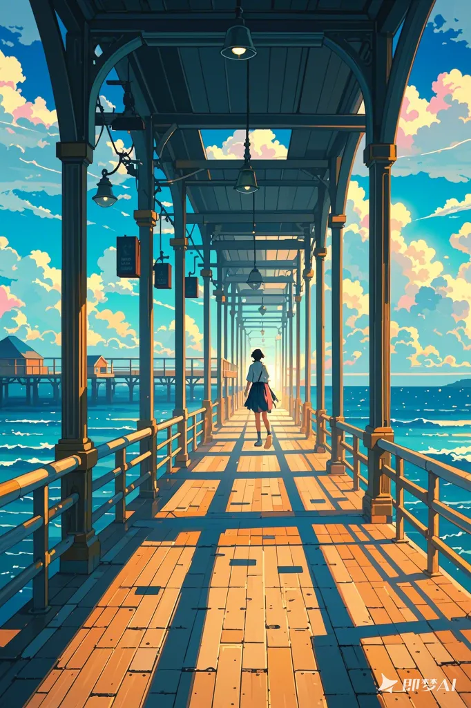 Summer Pier/夏日码头/夏の桟橋