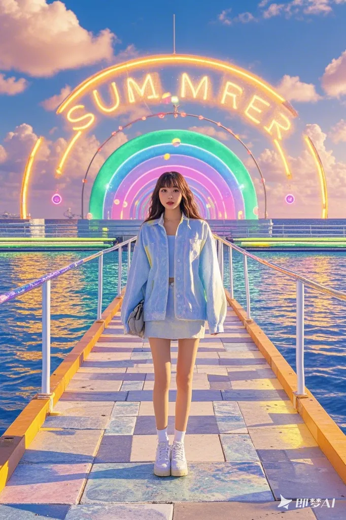 Summer Pier/夏日码头/夏の桟橋