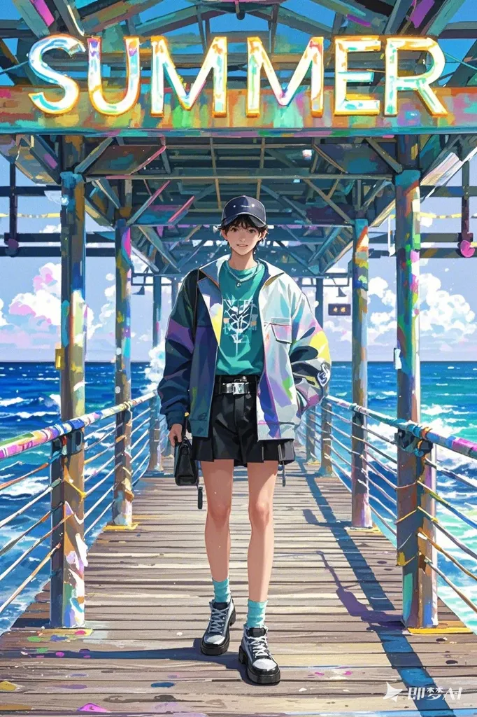 Summer Pier/夏日码头/夏の桟橋