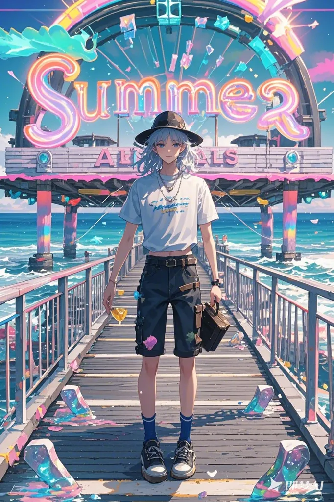 Summer Pier/夏日码头/夏の桟橋