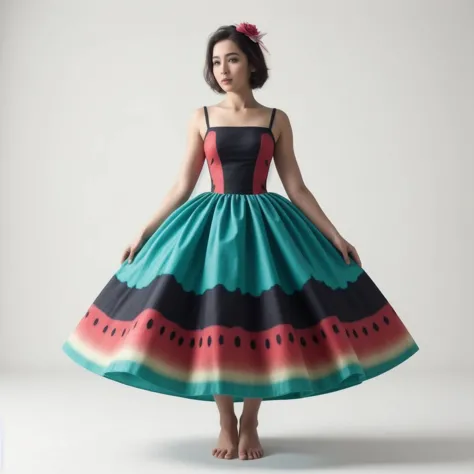 watermelon dress-2