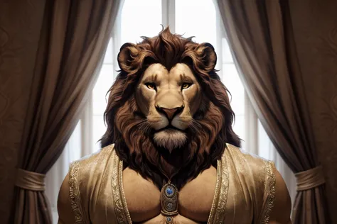 Lion, anthro, intricately_detailed