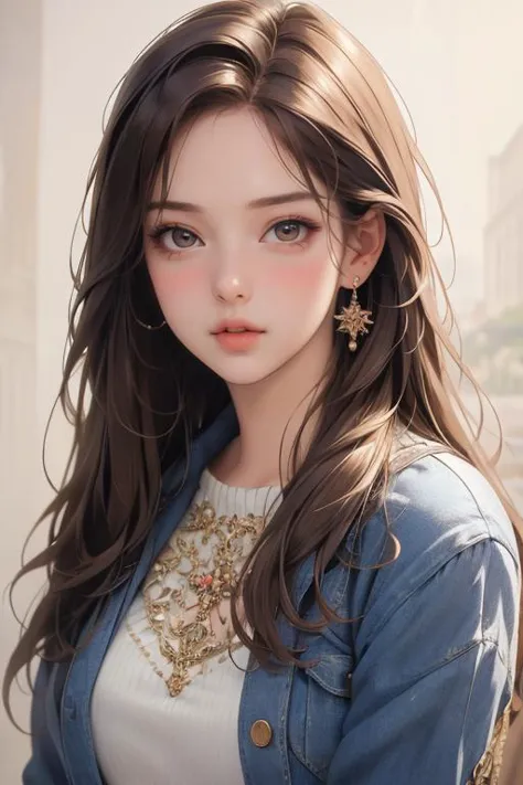 Cropped shirt + underboob |anime + realistic|