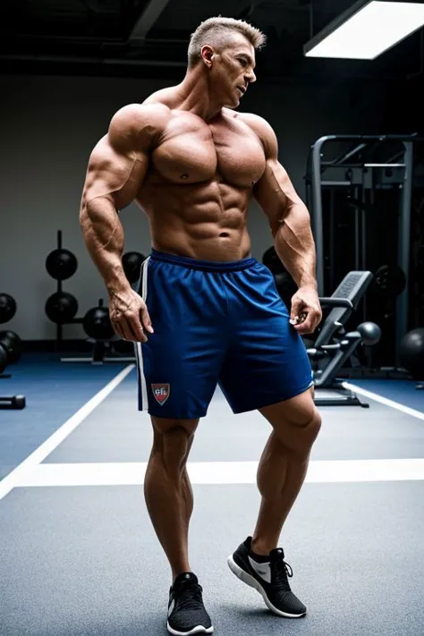 muscular male hyper muscle